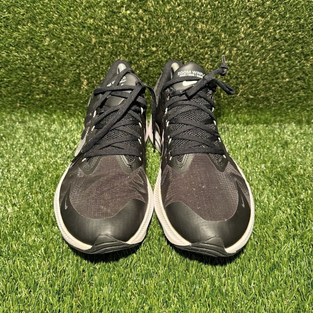 Size 10 - Nike Zoom Winflo 8 Black White W - Picture 2 of 7
